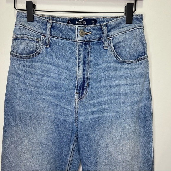 Hollister Ultra High Rise Dad Jean Size 25 - Picture 6 of 16